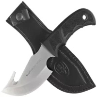 Muela Grizzly-12G Black ABS knife, Satin X50CrMoV15