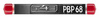 Umarex T4E PBP caliber precision pepper bullets. .68 / 10 pcs. for Umarex T4E HDS
