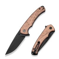 Civivi Voidflare Copper G10 Folding Knife, Blackstonewashed 14C28N (C24040-3)
