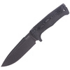 LionSteel Tactical Micarta Black / Black Blade knife (T5B MI)