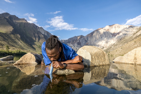 LifeStraw Peak Series Personal Water Filter - Mountain Blue