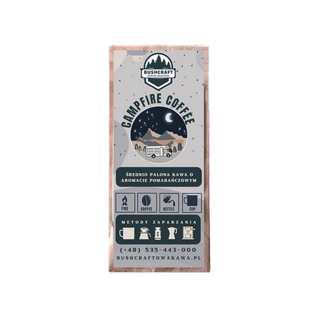 Bushcraft Coffee Roasters - Campfire Coffee ground coffee - 250g