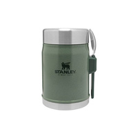 Stanley CLASSIC 0.4 L dinner thermos with cutlery - green