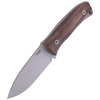 LionSteel Bushcraft Walnut / Satin Blade knife (M4 WN)