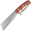 Muela Sherpa 18-C Brown Micarta machete, Satin MoVa