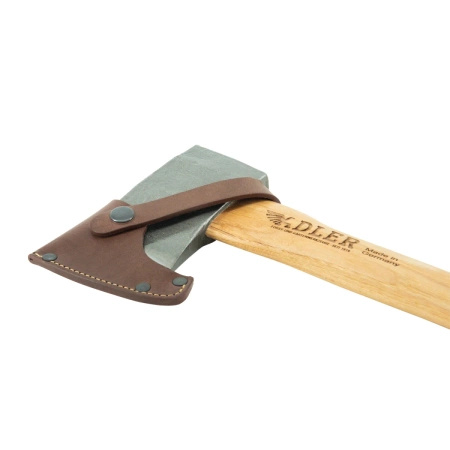 Adler Yankee Hatchet Red/Black Hickory Wood, C60 Carbon Steel (210.0H150A011)