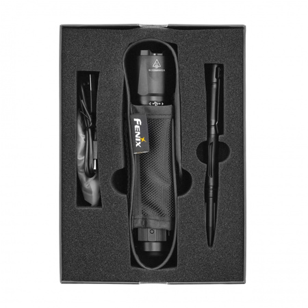Fenix TK20R V2.0 tactical flashlight black plus T5 tactical pen free of charge