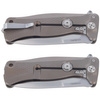 LionSteel SR11 Titanium Bronze, Satin Finish (SR11 B) knife