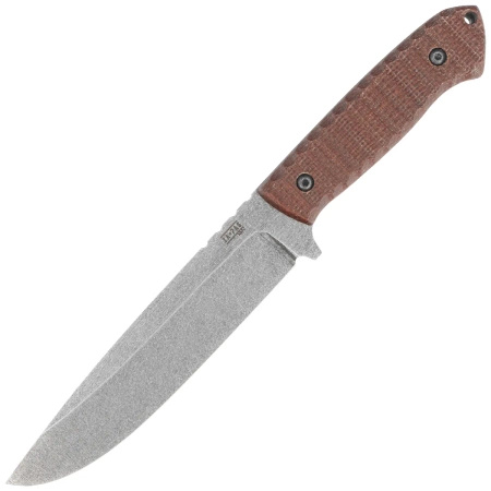 ZA-PAS - Expandable Stonewash Knife - Micarta Toxic