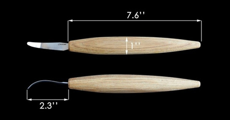 Spoon Carving Knife - BeaverCraft SK4S - Spoon Carving Knife Open Curve