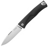 LionSteel Thrill Aluminum Black / Satin Blade Folding Knife (TL A BS)