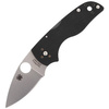 Spyderco Lil' Native Back Lock G-10 Plain Folding Knife (C230MBGP)