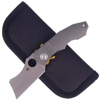 Spyderco Stovepipe Titanium CPM 20CV Plain knife (C260TIP)