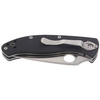 Spyderco Tenacious G-10 Black Combination Folding Knife (C122GPS)