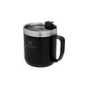 Stanley camping cup with lid - black