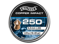 Walther - Copper Impact 5.5mm diabolo shot 250 pcs.