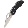 Spyderco Byrd Robin 2 G-10 Black Plain Folding Knife (BY10GP2)