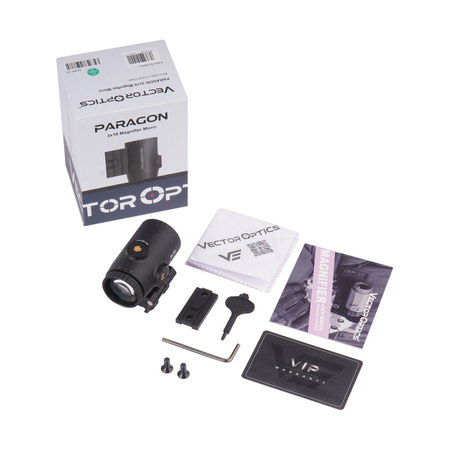 Vector Optics - Paragon 3x18 Micro Magnifier - Black - SCMF-33