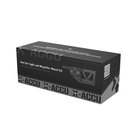 Vector Optics - Elevated mount for Scrapper and Paragon sights and magnifiers - Black - XASR-RM02