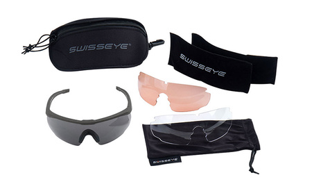 SwissEye - Blackhawk tactical glasses - Black frames