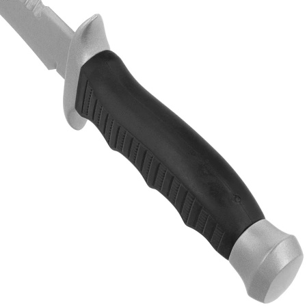 Muela Gray/Black Zamak/ABS knife, Satin Nitro-42 (85-182)