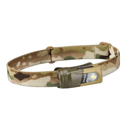 Princeton Tec Snap RGB Headlamp Flashlight - Multicam - SNRGB-MC