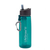 LifeStraw Go 0.65L 2-stage filtration water bottle - Dark Teal