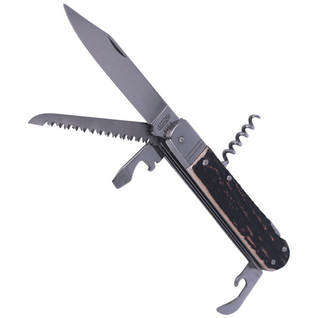 Mikov Fixir Imit folding hunting knife. Dear Stag 5 blade (232-XH-5V KP)