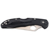 Spyderco Delica 4 FRN Black Flat Ground Plain Folding Knife (C11FPBK)