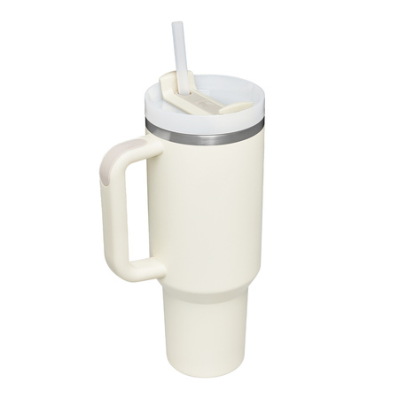 Stanley Quencher H2 thermal mug.About FlowState Tumbler 1.18 l - Cream Tonal