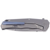 LionSteel T folding knife.R.E., Titanium, Stonewash M390 by Molletta (TRE BL)