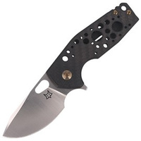FOX Suru Carbon Fiber Frame Lock Folding Knife, Satin by Jesper Voxnaes (FX-526 CF)