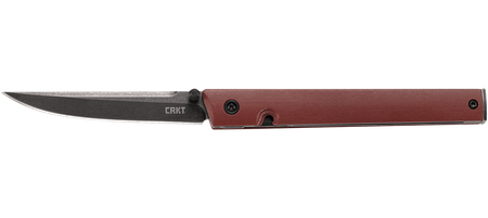 CRKT 7096BKD2 Ceo Burgundy Folding Knife