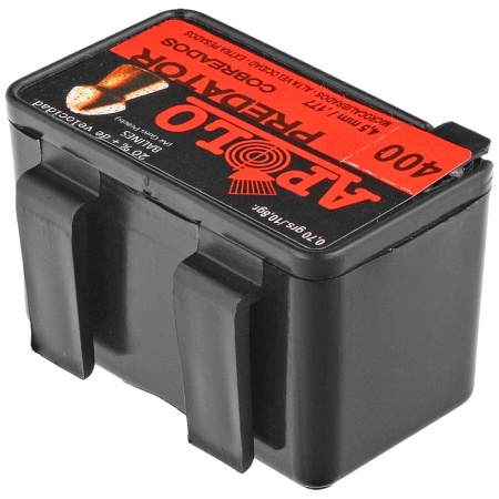 Apolo Predator Copper 4.5 mm shotgun shell, 400 rounds. 0.62g/10.0gr (19950)
