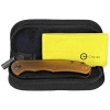 Civivi Praxis Bead Blasted Ultem Folding Knife, Black 9Cr18MoV (C803M)
