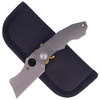 Spyderco Stovepipe Titanium CPM 20CV Plain knife (C260TIP)