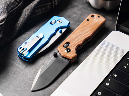 Boker Magnum - Rockstub Brown Micarta Knife