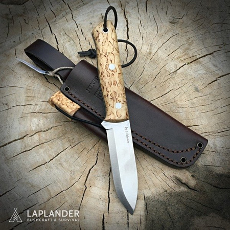 Nordico CL115-P bushcraft knife - Joker - Karelian birch - Krzesik