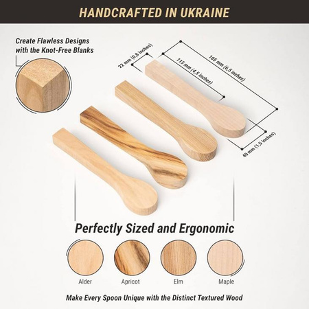 Kuksa - linden wood format for carving - BeaverCraft B3
