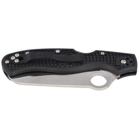 Spyderco Rescue 3 Lightweight Black Spyder Knife - C14SBK3