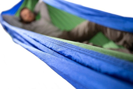 ENO DoubleNest hiking hammock - Lime/Charcoal