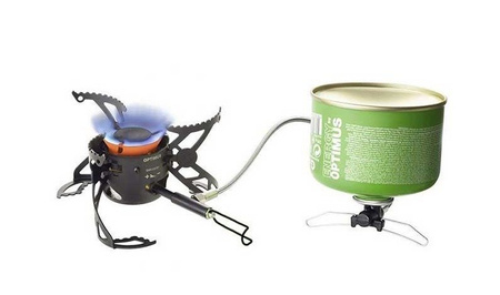 Optimus Polaris Optifuel Black Edition multi-fuel stove