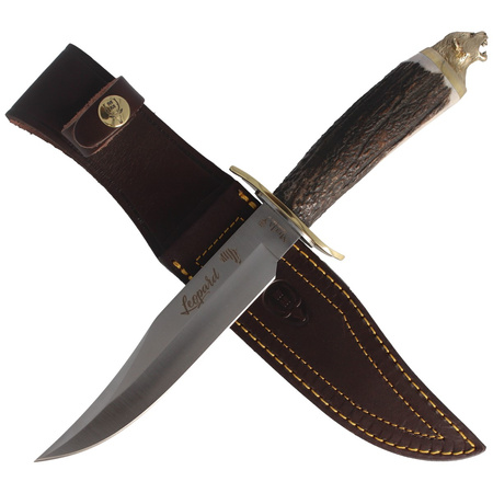 Muela Deer Stag 160mm Hunting Knife, Gift Box (LEOPARD-16BF)