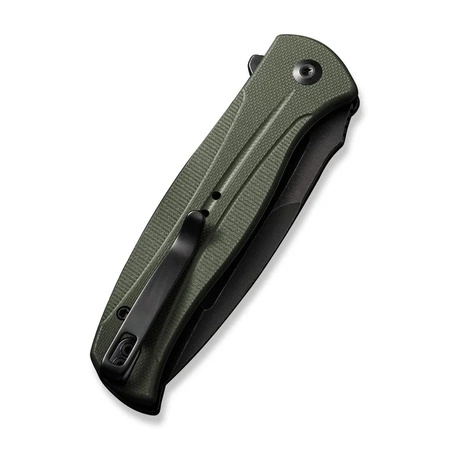 Civivi Incindie OD Green G10 Folding Knife, Black Stonewashed (C23053-2)
