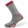 TEKO - Hiking Socks - ecoTREK 4.0 Merino HEAVY - Charcoal-Red