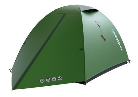Husky - Hiking tent BRET 2 - green