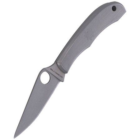 Spyderco Honeybee Stainless Steel Plain Folding Knife (C137P)