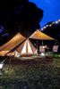 CanvasCamp - Rectangular Canvas Camping Canvas - 2 x 4 m