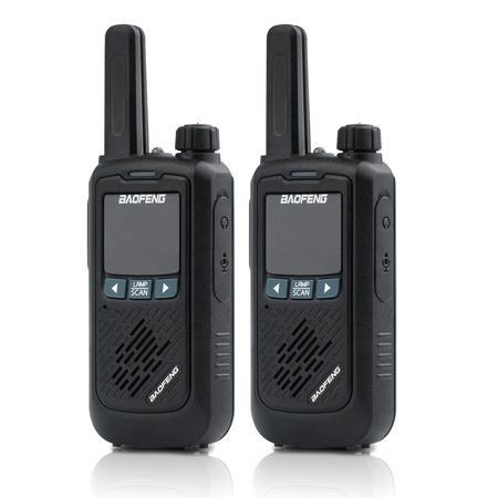 BaoFeng - Shortwave Radios - 2 pcs. - Black - BF-T17