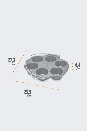 Petromax - Cast iron muffin tin (6 pieces)
